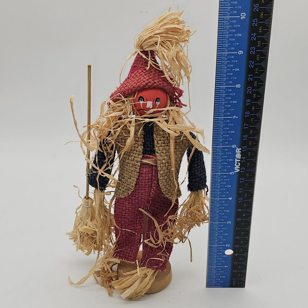 Scarecrow Fall‎ Halloween Decor Standing Ornaments Harvest Autumn Figurines Set - Picture 2 of 16